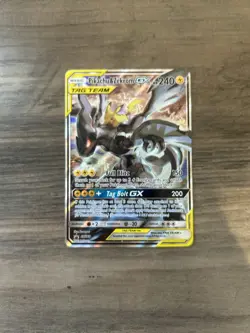 Pokemon TCG Pikachu & Zekrom GX Black Star Promo Card SM168 - Image 2