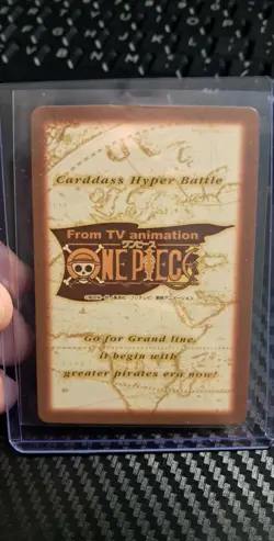 BANDAI One Piece Hyper Battle LUFFY PIRATES S57 HOLO FOIL SCARCE EARLY CARD - Image 2