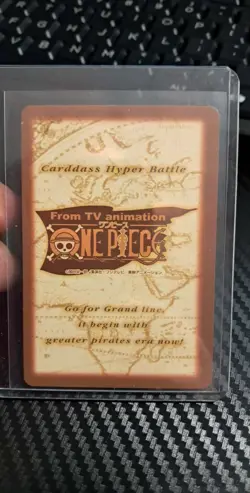 BANDAI One Piece Hyper Battle LUFFY PIRATES S108 HOLO FOIL SCARCE EARLY CARD - Image 2