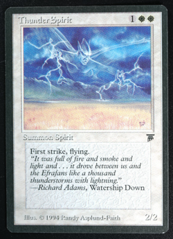 Thunder Spirit Legends Magic Card Reserved List MTG - Image 1