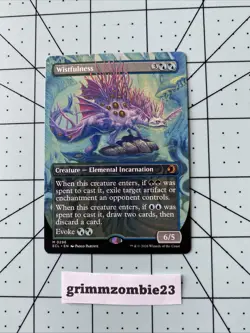 MTG Lorwyn Eclipsed Wistfulness (Borderless) M 0296 ECL! - Image 1