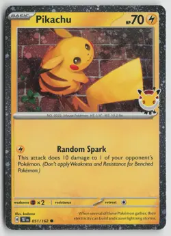 Pikachu (Pokemon Day 2026) Common Miscellaneous Cards & Products 051/162 - Image 1