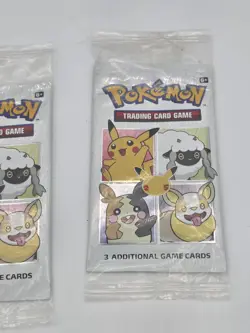 Pokemon General Mills 25th Anniversary Booster Pack Factory Sealed (Lot of 3) - Image 4