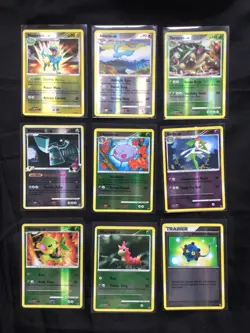 Pokemon Cards: Platinum 9 Card Reverse Holo Lot - Image 1