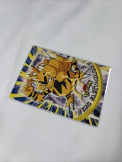 2000 Topps Pokemon TV Series Blue Logo #125 Electabuzz Non Holo - Image 5