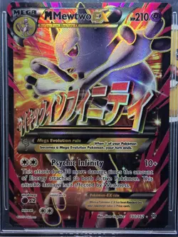 2015 Pokemon Xy Breakthrough M Mewtwo EX #160 UR Full Art BGS 7.5 - Image 2