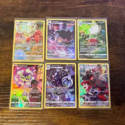Pokemon TCG Sw&Sh Lost Origin Trainer Gallery Holo Lot 6 Cards Total - Image 1