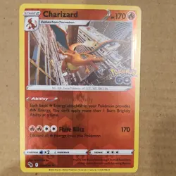 The Pokemon Company Charizard 010/078 Pokemon GO Reverse Holo Rare 170 HP - Image 1