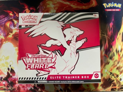 Pokemon TCG: Scarlet & Violet - WHITE FLARE Elite Trainer Box FACTORY SEALED ETB - Image 1
