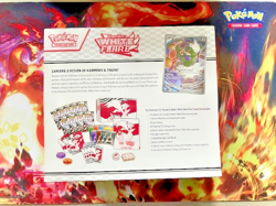 Pokemon TCG: Scarlet & Violet - WHITE FLARE Elite Trainer Box FACTORY SEALED ETB - Image 2