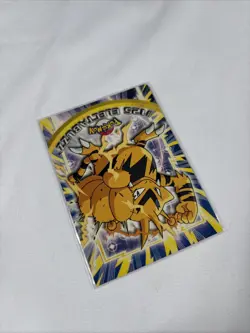 2000 Topps Pokemon TV Series Blue Logo #125 Electabuzz Non Holo - Image 3