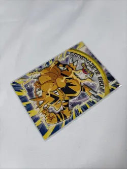 2000 Topps Pokemon TV Series Blue Logo #125 Electabuzz Non Holo - Image 4