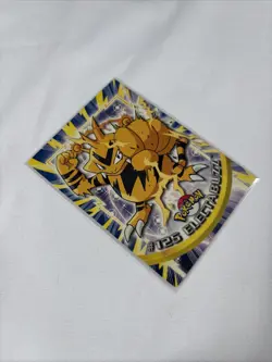 2000 Topps Pokemon TV Series Blue Logo #125 Electabuzz Non Holo - Image 5