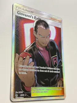 Pokemon Giovanni's Exile 67/68 Sun & Moon Hidden Fates Near Mint - Image 2
