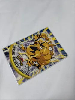2000 Topps Pokemon TV Series Blue Logo #125 Electabuzz Non Holo - Image 2