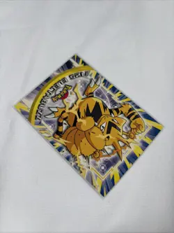 2000 Topps Pokemon TV Series Blue Logo #125 Electabuzz Non Holo - Image 3