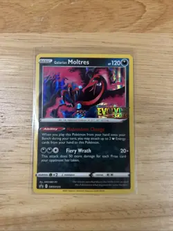 2019-2023 Pokemon SWSH Black Star Promos Galarian Moltres #SWSH125 - Image 1