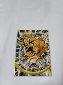 2000 Topps Pokemon TV Series Blue Logo #125 Electabuzz Non Holo - Image 1