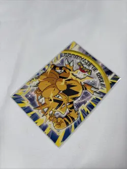 2000 Topps Pokemon TV Series Blue Logo #125 Electabuzz Non Holo - Image 4