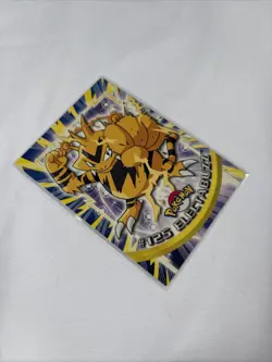 2000 Topps Pokemon TV Series Blue Logo #125 Electabuzz Non Holo - Image 5