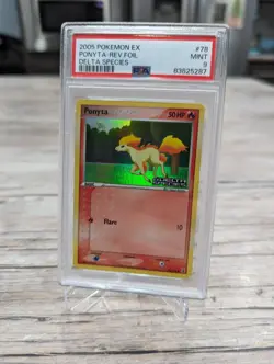 2005 Pokemon: PONYTA 78/113 - [Reverse Holo] - [EX Delta Species] - Mint - PSA 9 - Image 2