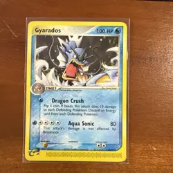 English Pokemon TCG 2003 EX dragon nm-m 32 /100 Gyarados - Image 1