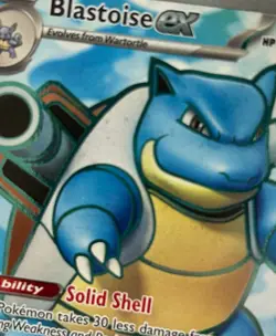 Pokemon 151 ENGLISH - VERY LIGHT PLAY - BLASTOISE EX ULTRA RARE FULL ART 184/165 - Image 2