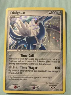 Diamond and Pearl Promos #DP49 Dialga LP to NM SEE pics Pokemon TCG - Image 1