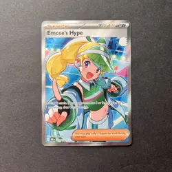 Emcee's Hype - 220/182 Ultra Rare Pokemon SV10: Destined Rivals - Image 1