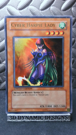| Yugioh Cyber Harpie Lady SP1-EN001 Ultra Rare Sneak Preview Series 1 PL 🔥 | - Image 1