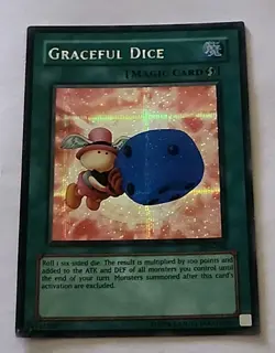 Graceful Dice EDS-002 Yugioh Eternal Duelist Soul Secret Rare LP Limited Edition - Image 1