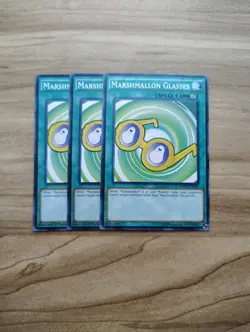 Yu-Gi-Oh! - Marshmallon Glasses 3X - Full Playset - Image 1