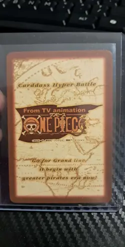 BANDAI One Piece Hyper Battle LUFFY PIRATES S40 HOLO FOIL SCARCE EARLY CARD - Image 2