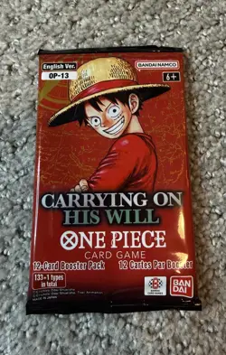 Lot Of 15 One Piece OP13 Carrying On His Will Booster Packs ENGLISH New - Image 3