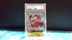 Monkey.D.Luffy Illustration Box Vol.3 OP07-109 One Piece Promo Cards Foil PSA10 - Image 1