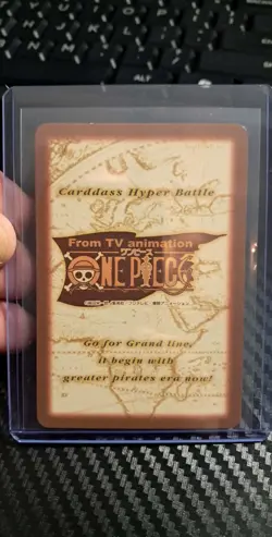 BANDAI One Piece Hyper Battle LUFFY PIRATES S82 HOLO FOIL SCARCE EARLY CARD - Image 2