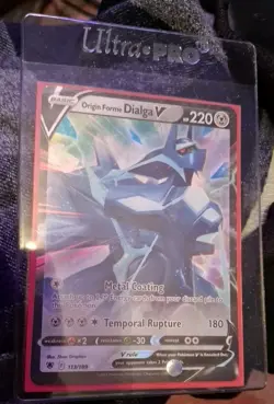 Pokemon TCG Origin Forme Dialga V 113/189 Astral Radiance Ultra Rare Card - NM - Image 1