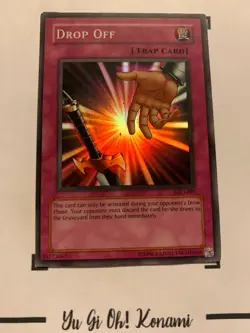 DROP OFF -LOD-097 ENGLISH Yu-Gi-Oh! CARD SUPER RARE HOLO KONAMI TCG OCG ORIGINAL - Image 5