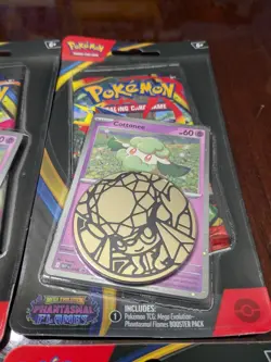Mega Evolution 12 Lot Phantasmal Flame Booster Pack 1 promo Card 1 Coin - Image 5
