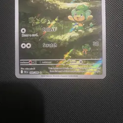 Pokemon TCG Pansage 089/086 Illustration Rare Holo S&V: Black Bolt NM card - Image 3