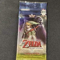 1x Legend Of Zelda Twilight Princess Trading Card Sealed Booster Pack Enterplay - Image 1