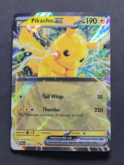 Pikachu EX & V LOT 5x Cards NO DUPLICATES Pokemon TCG - Image 5