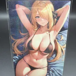 Cynthia Anime Waifu Card Doujin ACG Goddess Holo - Image 2