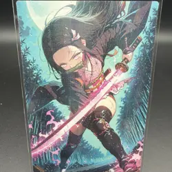 Nezuko Kamado Anime Waifu Card Doujin ACG Goddess Holo - Image 2
