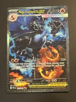 Mega Charizard x Ex 125/094 SIR Full Art Phantasmal Flames English MINT card - Image 5