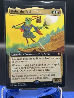 Flubs, the Fool - NM - Bloomburrow Promo MTG Magic the Gathering - Image 1