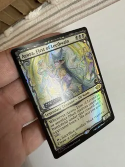 Ayara, First of Locthwain SERIALIZED #295 MUL Rainbow Foil Magic the Gathering R - Image 4