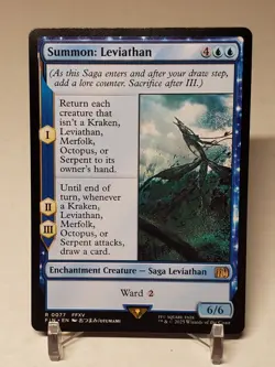 MTG Final Fantasy Summon: Leviathan (R 0077) - Image 1