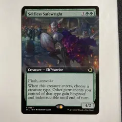 Selfless Safewright (Extended Art) Rare MTG Lorwyn Eclipsed - Image 1