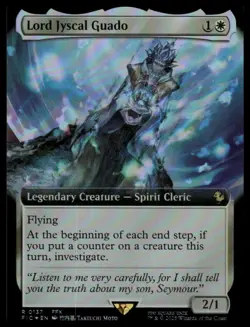 Commander: FINAL FANTASY #137 Lord Jyscal Guado (Extended Art) Foil - Image 1